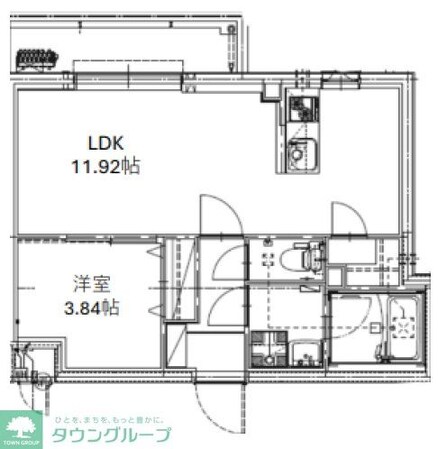 Alivis船橋夏見の物件間取画像